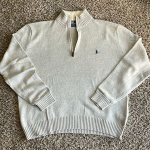 Polo by Ralph Lauren half zip dress sweater